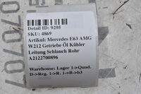 Mercedes E63 AMG W212 Getriebe Öl Kühler Leitung Schlauch Rohr A2122700896 Bild 7
