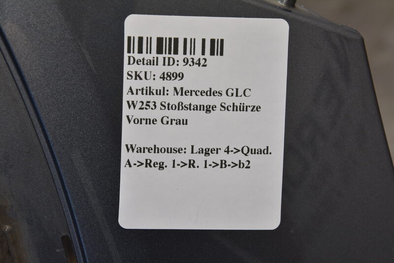 Mercedes GLC X253 Stoßstange Schürze Vorne Grau Bild 8