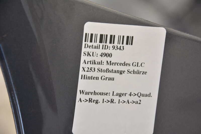 Mercedes GLC X253 Stoßstange Schürze Hinten Grau Bild 10