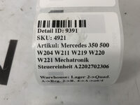 Mercedes 350 500 W204 W211 W219 W220 W221 Mechatronik Steuereinheit A2202702306 Bild 6