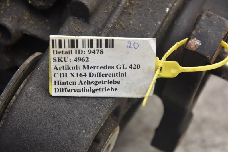 Mercedes GL 420 CDI X164 Differential Hinten Achsgetriebe Differentialgetriebe Bild 10