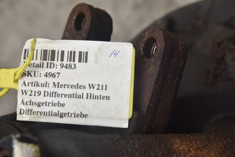 Mercedes E CLS 320cdi W211 W219 Differential Achs Getriebe Hinten Bild 9