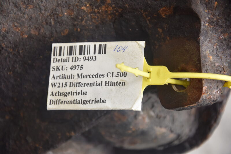 Mercedes CL500 W215 Differential Hinten Achsgetriebe Differentialgetriebe Bild 9