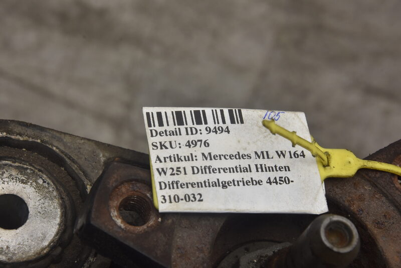Mercedes ML W164 W251 Differential Hinten Differentialgetriebe 4450-310-032 Bild 9