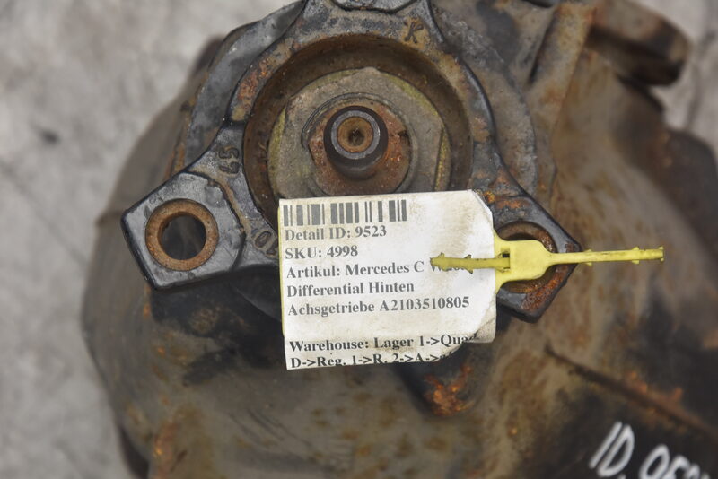 Mercedes C W203 Differential Hinten Achsgetriebe A2103510805 Bild 9