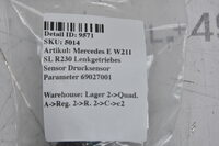 Mercedes E W211 SL R230 Lenkgetriebes Sensor Drucksensor Parameter 69027001 Bild 5