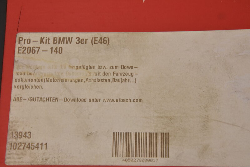 BMW 3er E46 Stahlfedern Vorne Hinten Links Rechts Bild 4
