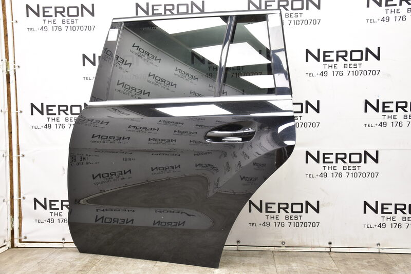 Mercedes GL X166 Tür Hinten Links 040 Schwarz Bild 2