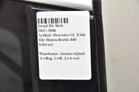 Mercedes GL X166 Tür Hinten Links 040 Schwarz Bild 3
