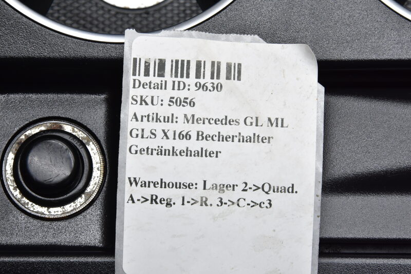 Mercedes GL ML GLS X166 Becherhalter Getränkehalter Bild 8