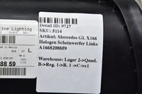Mercedes GL X166 Halogen Scheinwerfer Links A1668208859 Bild 8