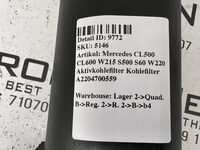 Mercedes CL500 CL600 W215 S500 S60 W220 Aktivkohlefilter Kohlefilter A2204700559 Bild 7