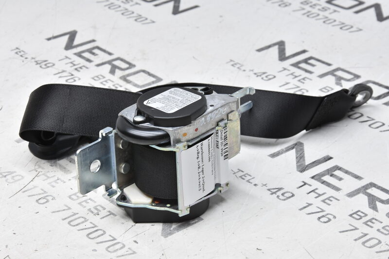 Mercedes GL X166 Sicherheits Anschnall Gurt Hinten Links Schwarz A1668601386
