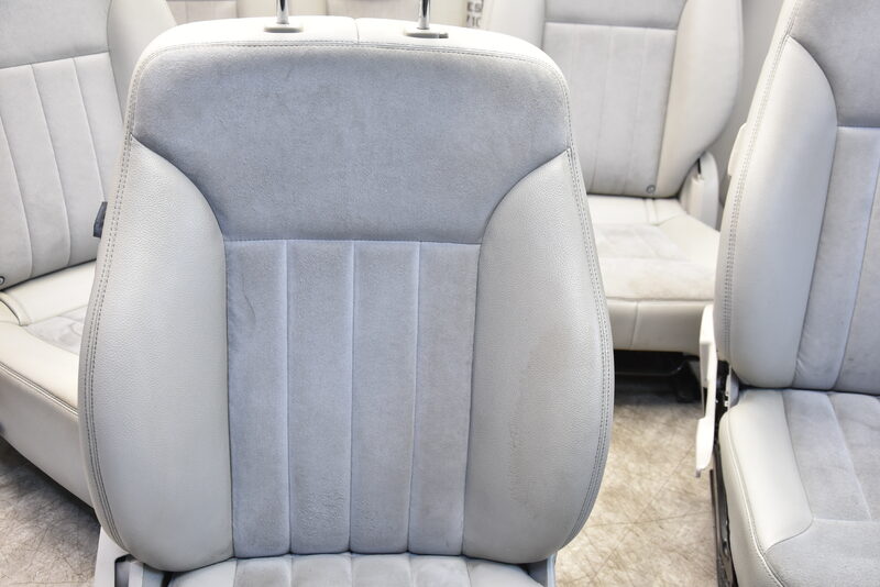 Mercedes R Klasse W251 Innenausstattung Ausstattung Leder Sitze Grau Bild 2