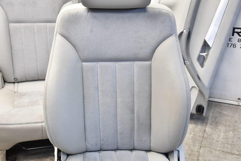Mercedes R Klasse W251 Innenausstattung Ausstattung Leder Sitze Grau Bild 4