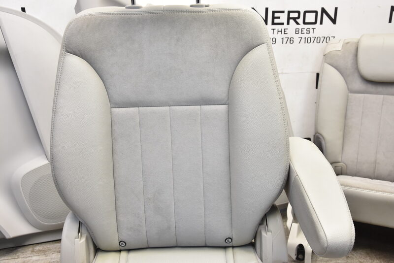 Mercedes R Klasse W251 Innenausstattung Ausstattung Leder Sitze Grau Bild 9