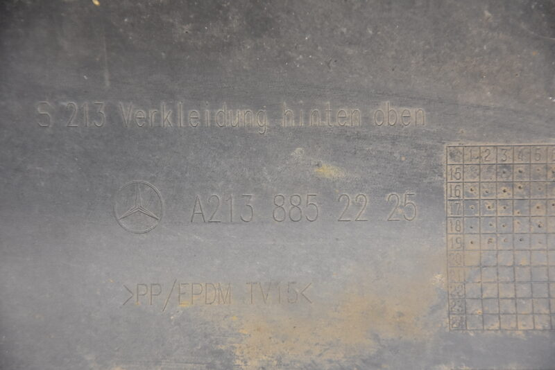 Mercedes E Klasse Kombi W213 S213 Stoßstange Schürze Hinten 197 Obsidian Schwarz Bild 8