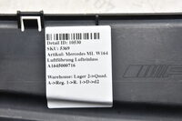 Mercedes ML W164 Luftführung Lufteinlass A1645000716 Bild 5