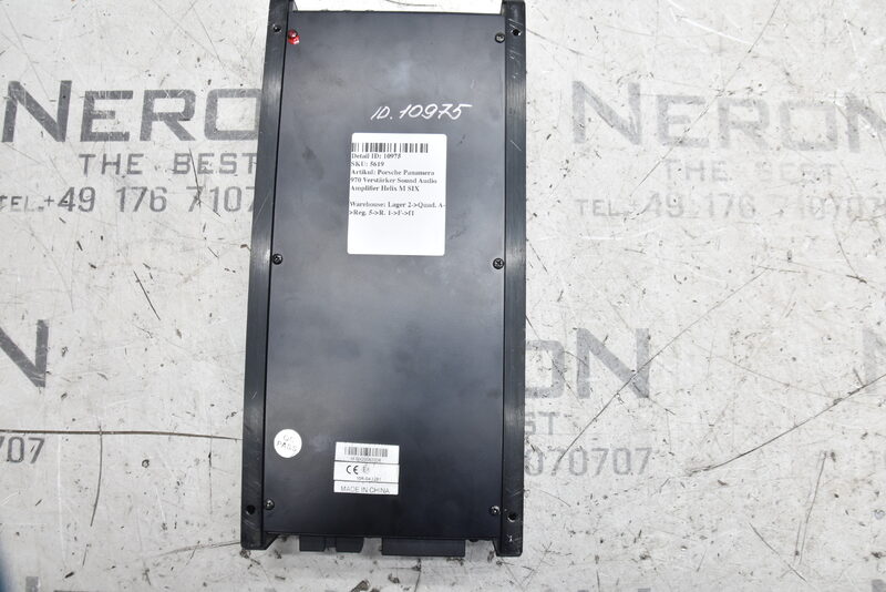 Porsche Panamera 970 Verstärker Sound Audio Amplifier Helix M SIX Bild 6
