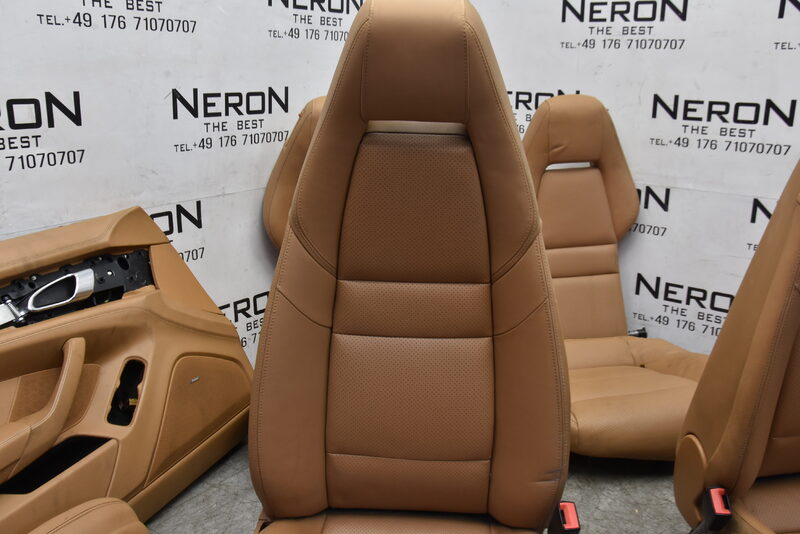 Porsche Panamera 970 Innenausstattung Ausstattung Sitze Leder Beige Bild 3