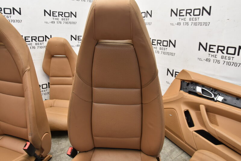 Porsche Panamera 970 Innenausstattung Ausstattung Sitze Leder Beige Bild 5