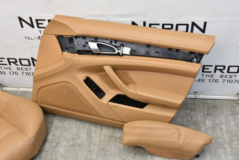 Porsche Panamera 970 Innenausstattung Ausstattung Sitze Leder Beige Bild 7