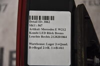 Mercedes E W212  Kombi LED Rück Brems Leuchte Rechts 2128201064 Bild 4