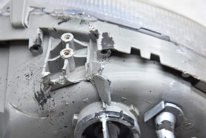 Mercedes CLK W209  Halogen Scheinwerfer Vorne Rechts Bild 5