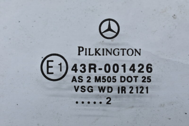 Mercedes S Klasse W220 Long Seitenscheibe Fenster Doppelglas Hinten Links Bild 3