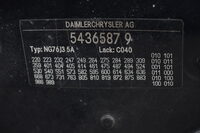 Mercedes S Klasse W220 Motorhaube Haube 040 Schwarz Bild 5