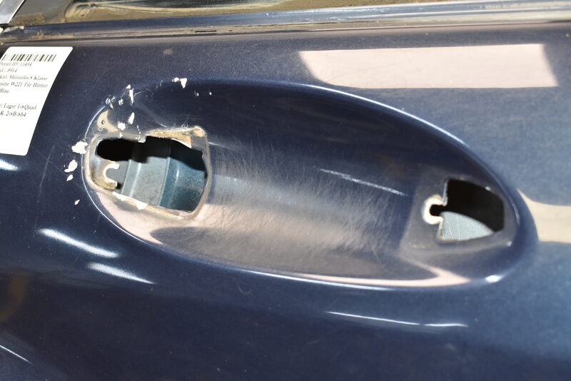 Mercedes S Klasse W221 Tür Hinten Rechts Blau Bild 3