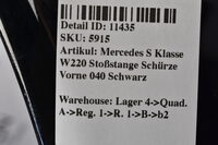 Mercedes S Klasse W220 Stoßstange Schürze Vorne 040 Schwarz Bild 10