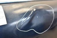 Mercedes S Klasse W221 Tür Vorne Links Blau Bild 9
