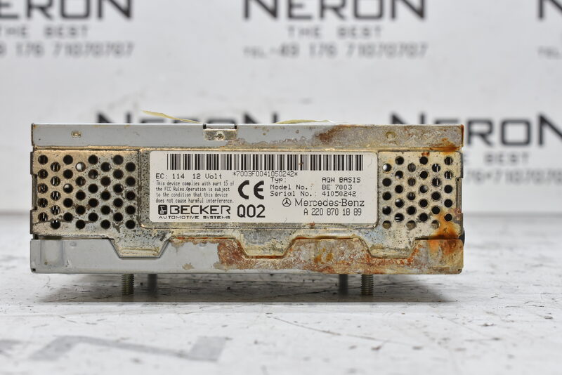 Mercedes S Klasse W220 Audio Verstärker A2208701889 Bild 6