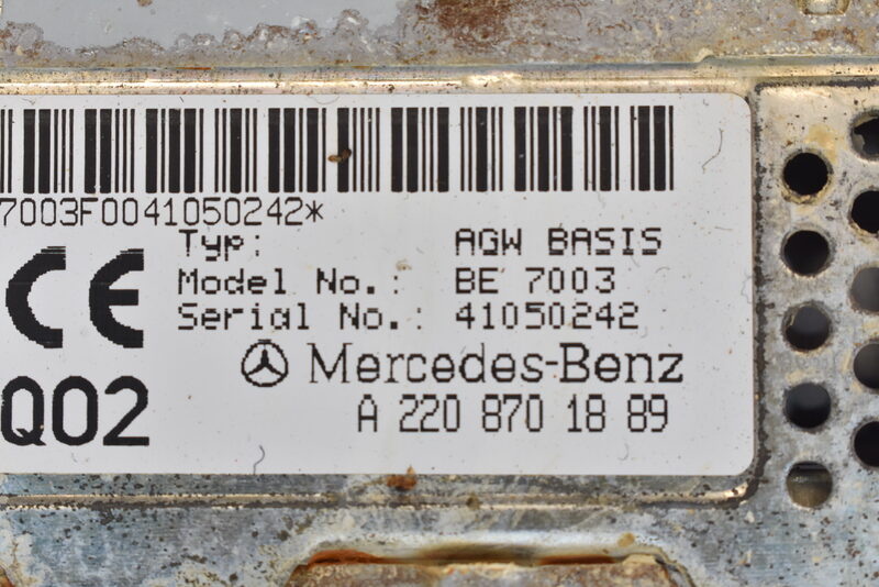 Mercedes S Klasse W220 Audio Verstärker A2208701889 Bild 8