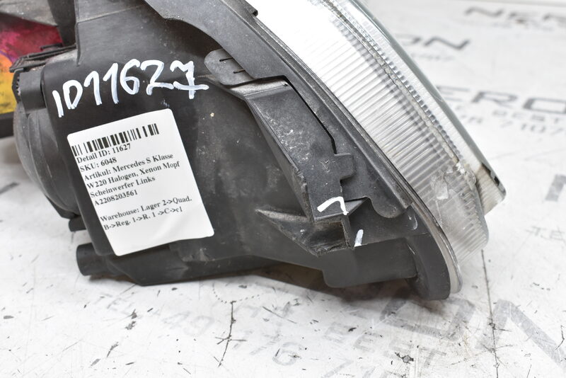 Mercedes S Klasse W220 Mopf Xenon Scheinwerfer Links A2208203561 Bild 5