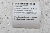 Mercedes GL X166 Türschloss Tür Schloss Hinten Links A2227301135 Bild 7