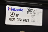 Mercedes S Klasse W220 Panoramadach Panorama Schiebedach A2207800429 Bild 9
