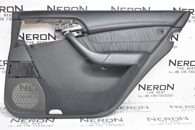 Mercedes S W220 Lang Türverkleidung Türpappe Schwarz Hinten Rechts A2207301063