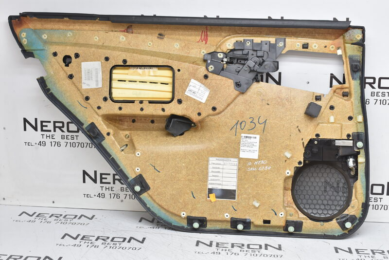 Mercedes S W220 Lang Türverkleidung Türpappe Schwarz Hinten Rechts A2207301063 Bild 2