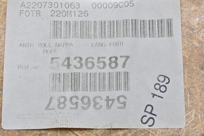 Mercedes S W220 Lang Türverkleidung Türpappe Schwarz Hinten Rechts A2207301063 Bild 5