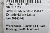 Mercedes OM642 350CDI W166 X166 W204 W212 W221 Zylinderköpfe Links A6420103507 Bild 9