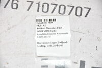 Mercedes CLK  W209 MPH Tacho Kombiinstrument Automatik A2095404747 Bild 6