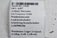 Mercedes GL X166 Wahlhebelmodul Lenkstockschalter Schleifring  A1669006306 Bild 6