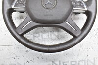 Mercedes GL X166 ML W166 Lenkrad Leder Multifunktion Beige A1664605303 Bild 7