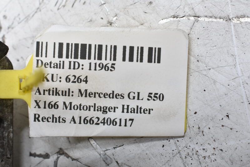 Mercedes GL 550 X166 Motorlager Halter Rechts A1662406117 Bild 7