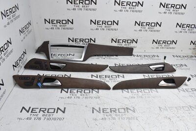 Mercedes GL X166 Innendecor Dekorleisten Holz Braun Set