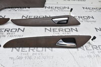 Mercedes GL X166 Innendecor Dekorleisten Holz Braun Set Bild 2