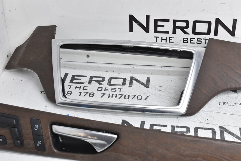 Mercedes GL X166 Innendecor Dekorleisten Holz Braun Set Bild 4