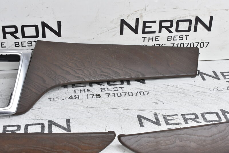 Mercedes GL X166 Innendecor Dekorleisten Holz Braun Set Bild 5